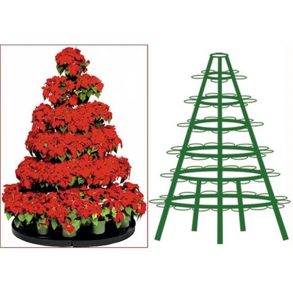 Creative Displays Creative Displays 106-8FB 6.5 ft. Full Round Tree Rack 106-8FB